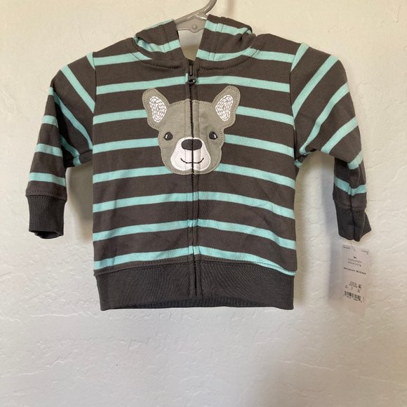 CARTERS FRENCHIE HOODIE - Picture 1 of 3